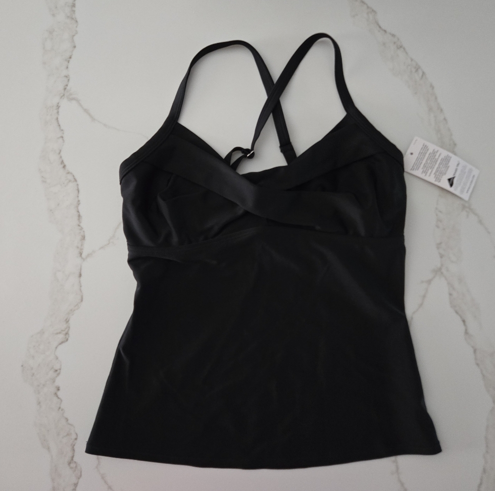 NWT Athleta Twist Tankini Top